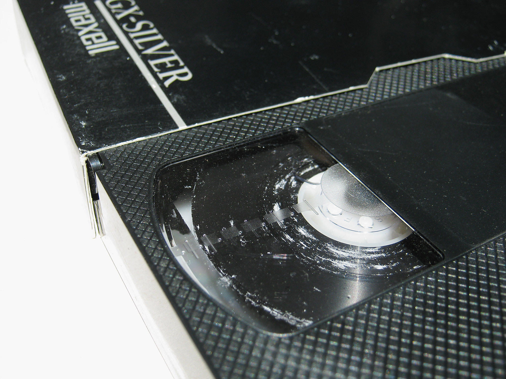 What about moldy looking VHS tapes?