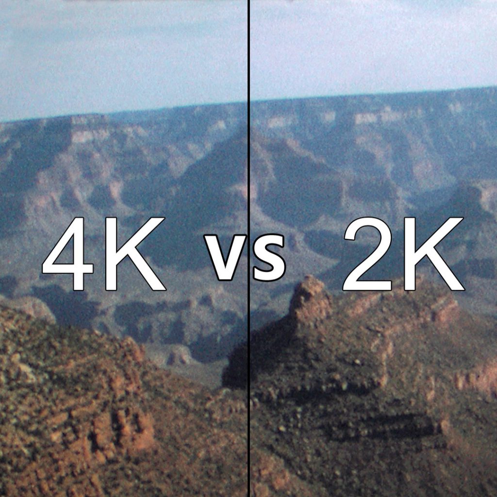 4k Vs 2k 8mm Film Transfer